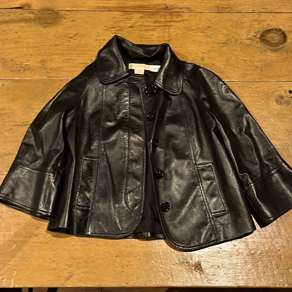 Michael Kors Leather Jacket